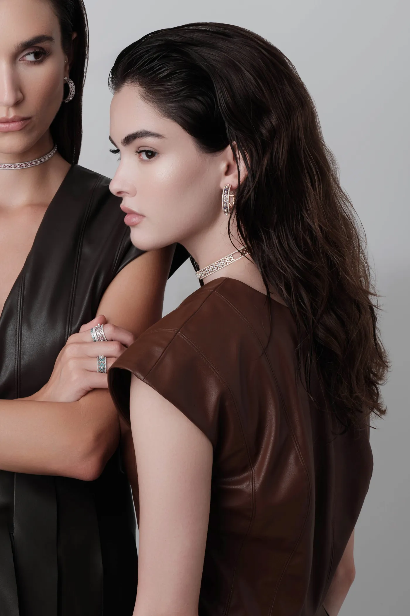 Strip Top - Vegan Leather