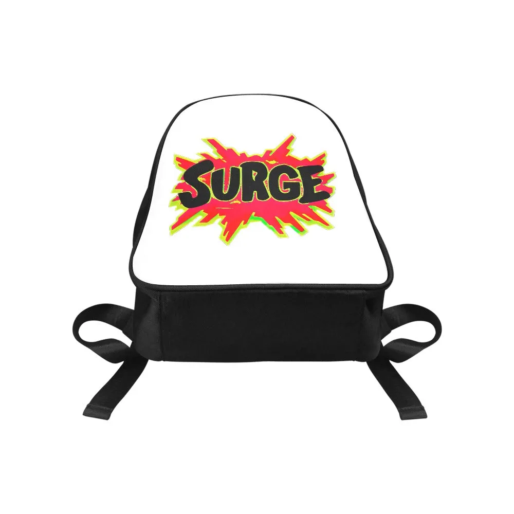 Surge Soda Logo Canvas Backpack