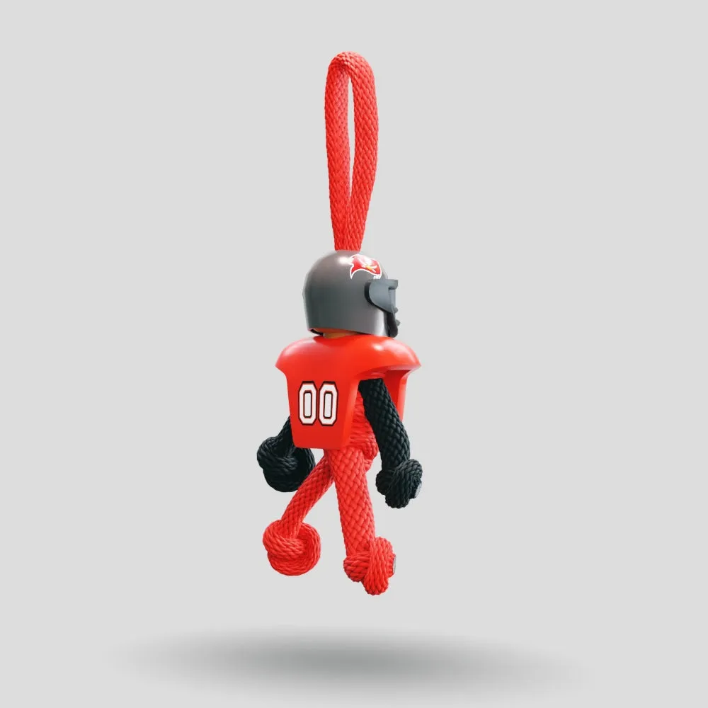 Tampa Bay Buccaneers Paracord Buddy Keychain