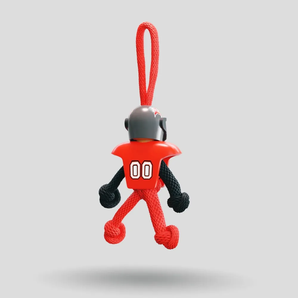 Tampa Bay Buccaneers Paracord Buddy Keychain