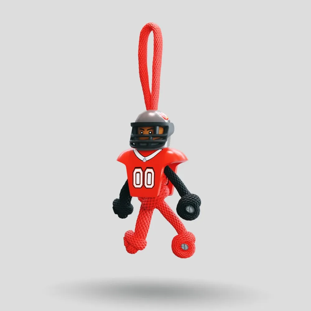 Tampa Bay Buccaneers Paracord Buddy Keychain
