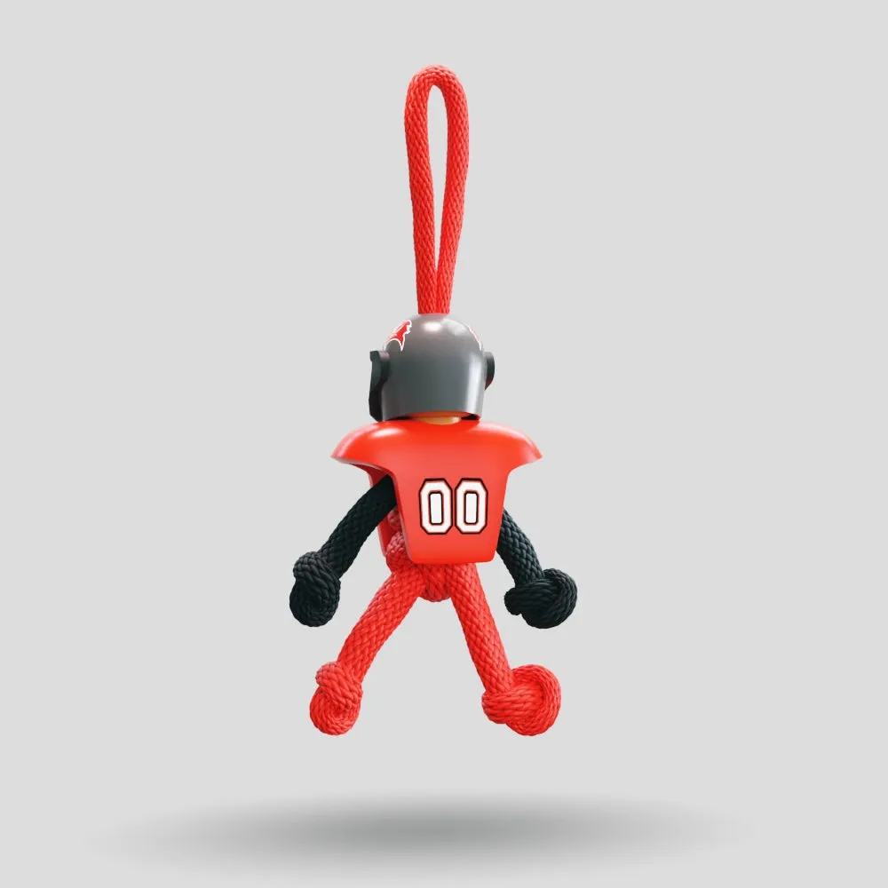 Tampa Bay Buccaneers Paracord Buddy Keychain
