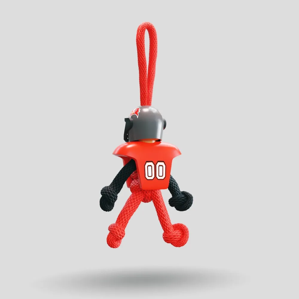 Tampa Bay Buccaneers Paracord Buddy Keychain