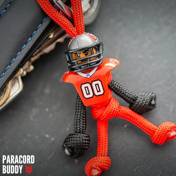 Tampa Bay Buccaneers Paracord Buddy Keychain