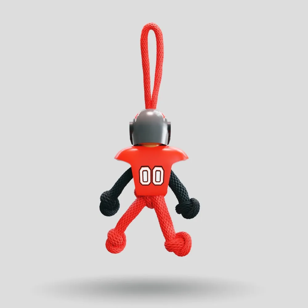 Tampa Bay Buccaneers Paracord Buddy Keychain