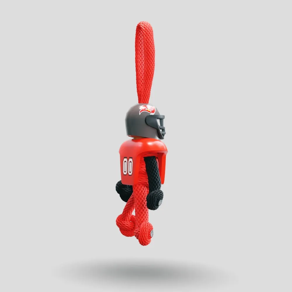 Tampa Bay Buccaneers Paracord Buddy Keychain