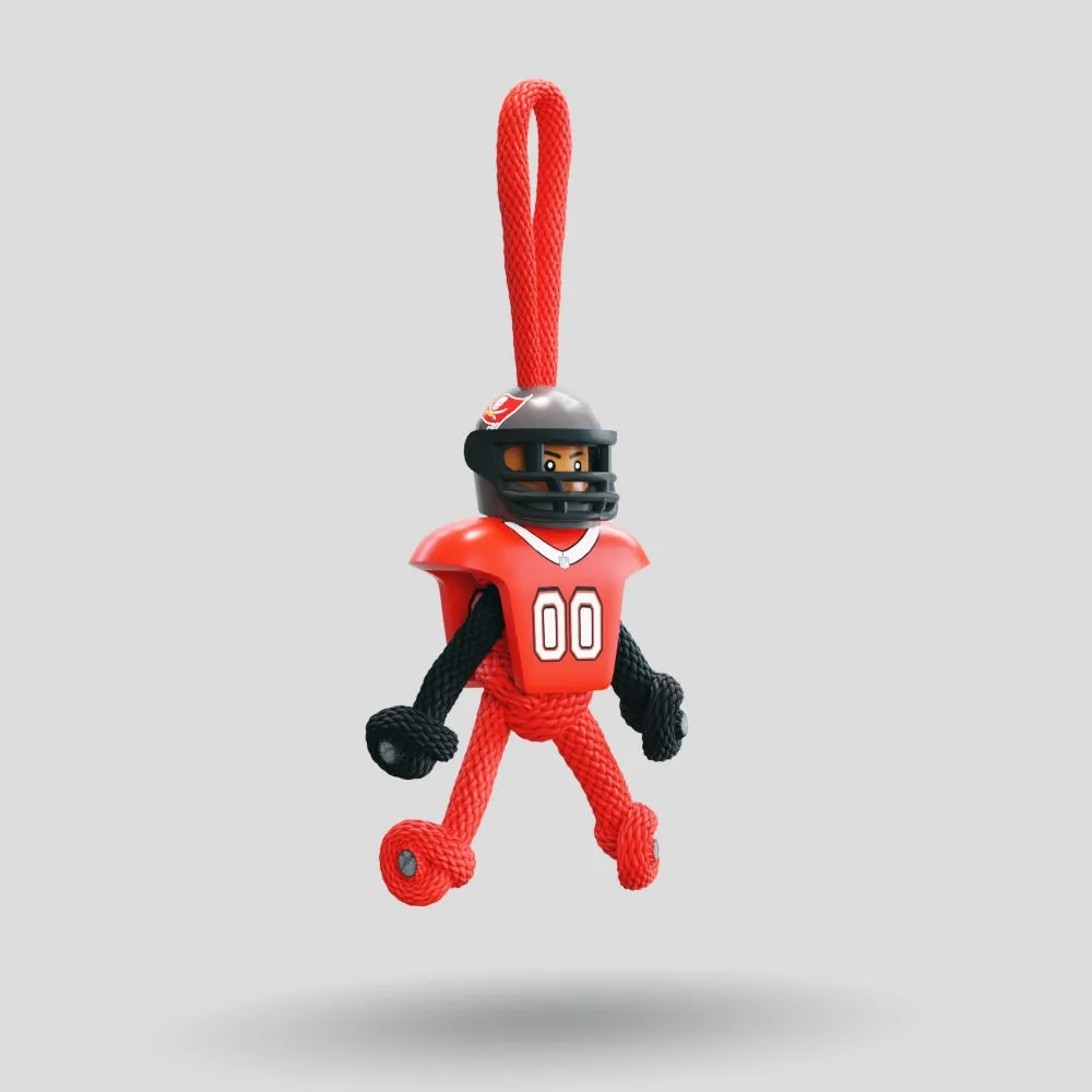 Tampa Bay Buccaneers Paracord Buddy Keychain