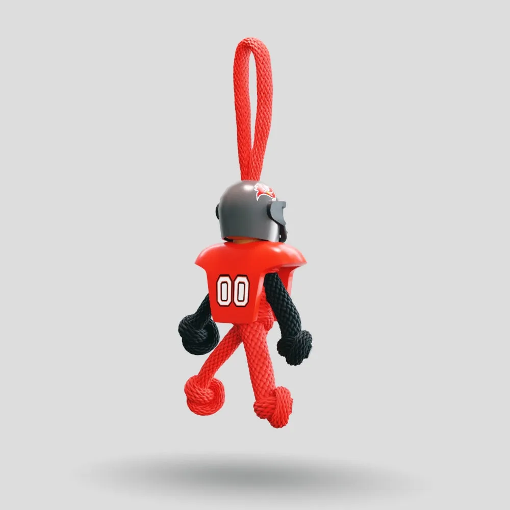 Tampa Bay Buccaneers Paracord Buddy Keychain