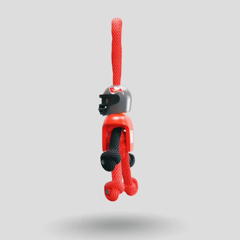Tampa Bay Buccaneers Paracord Buddy Keychain