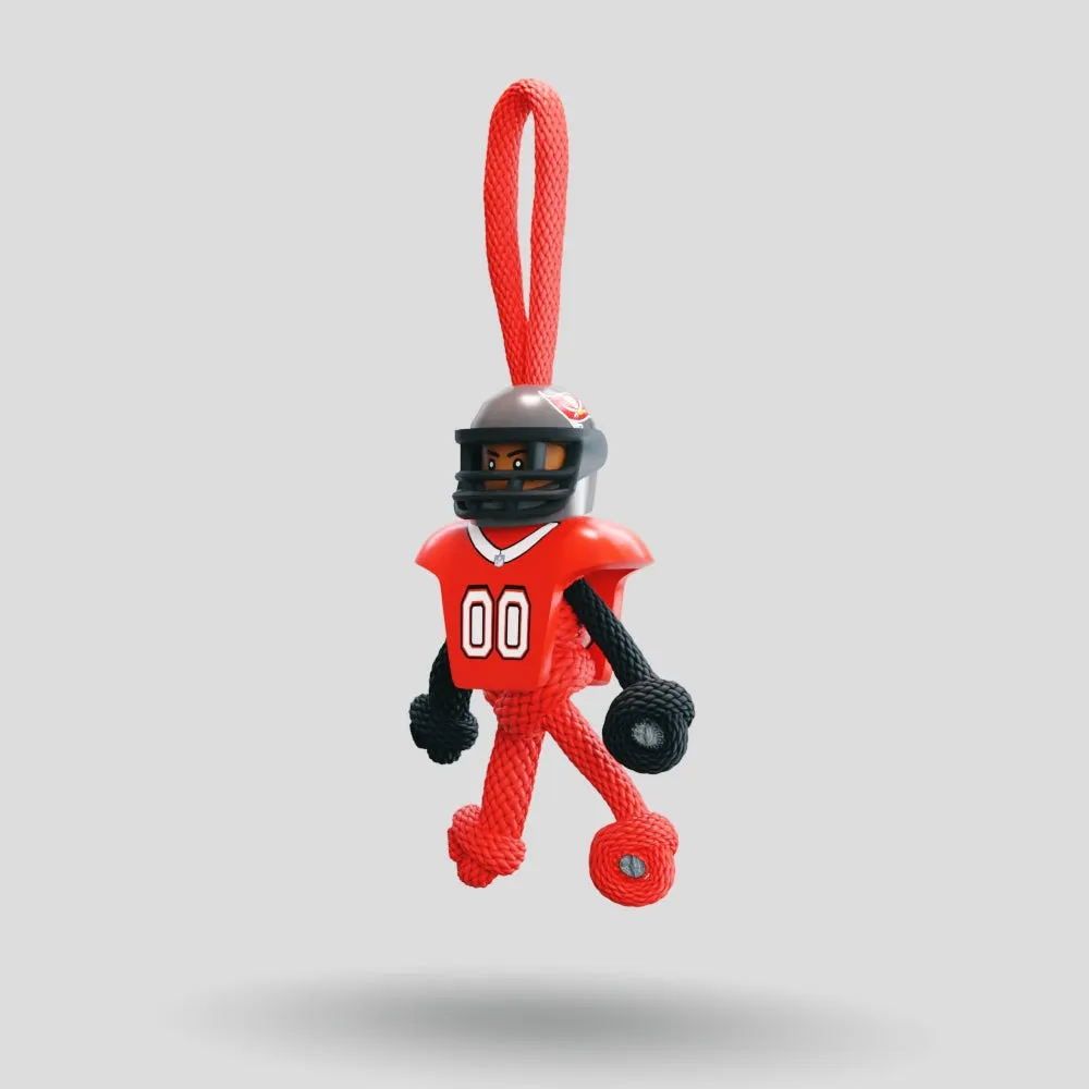 Tampa Bay Buccaneers Paracord Buddy Keychain