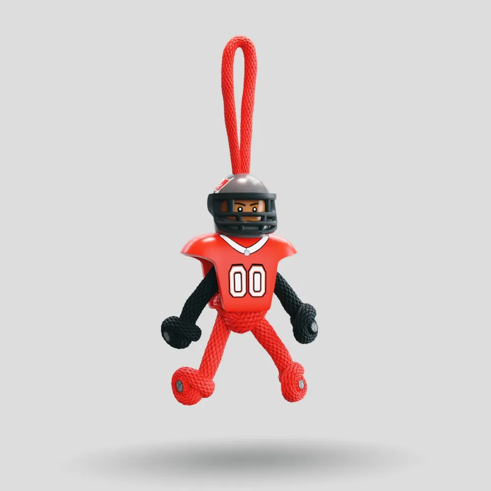 Tampa Bay Buccaneers Paracord Buddy Keychain