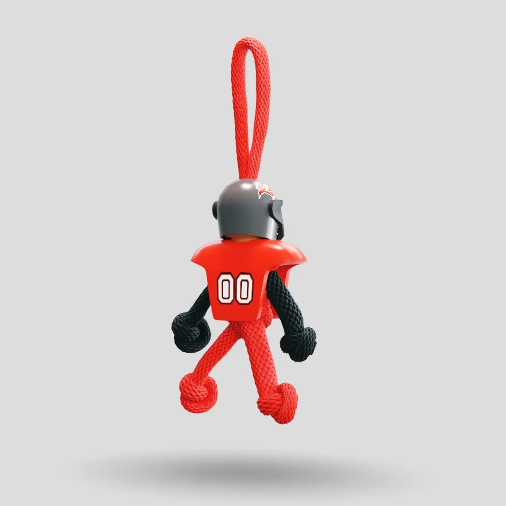 Tampa Bay Buccaneers Paracord Buddy Keychain