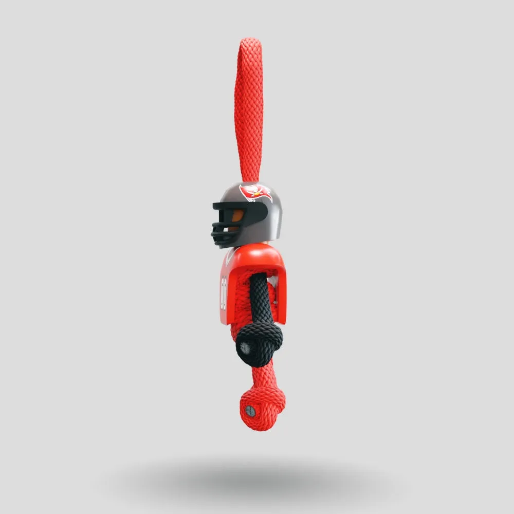 Tampa Bay Buccaneers Paracord Buddy Keychain