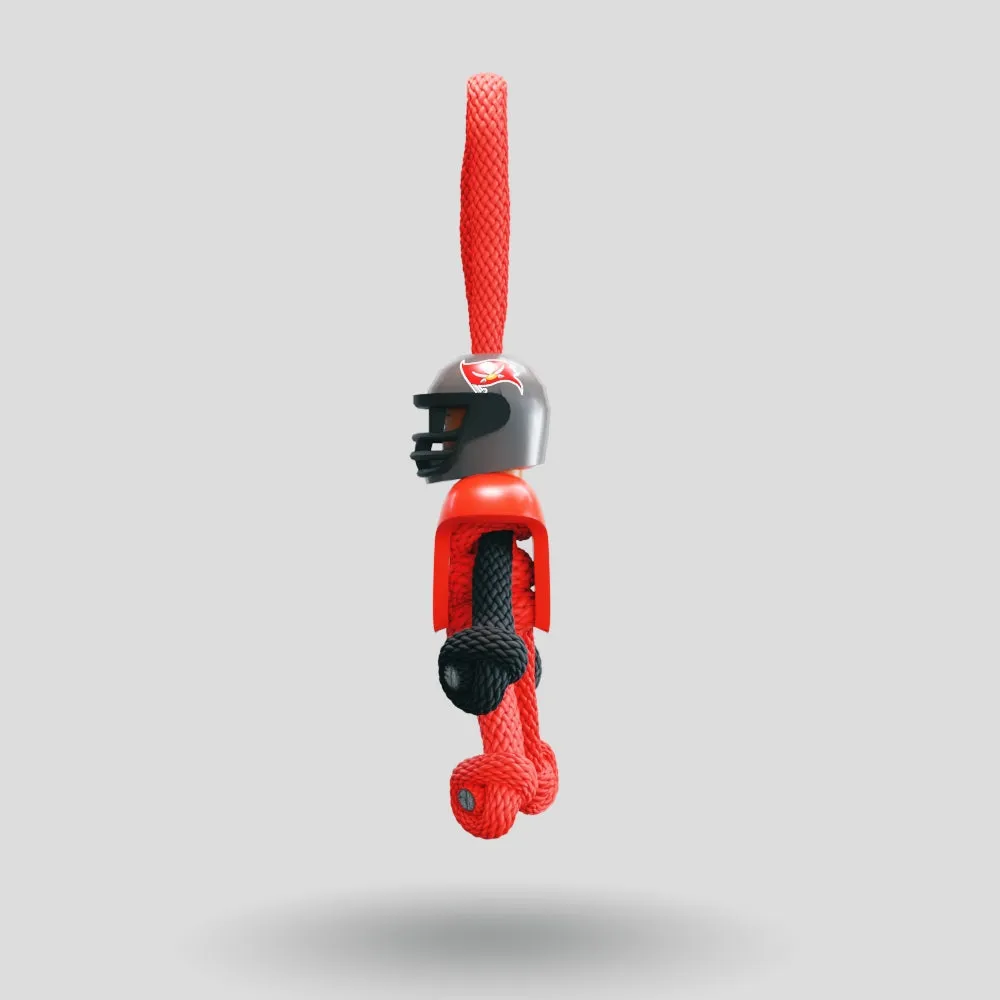 Tampa Bay Buccaneers Paracord Buddy Keychain