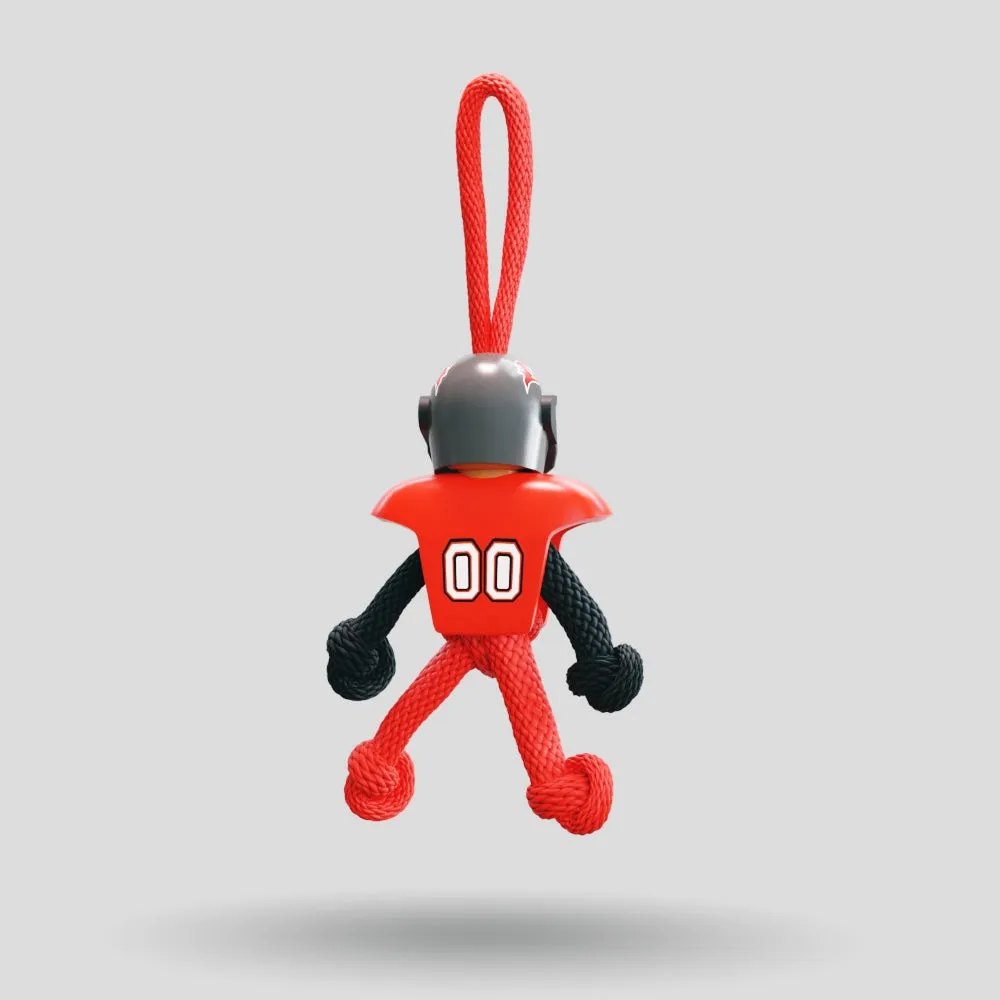 Tampa Bay Buccaneers Paracord Buddy Keychain