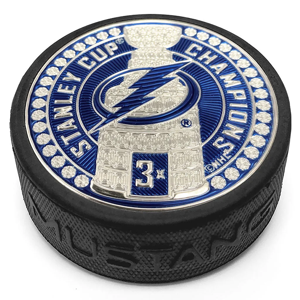 Tampa Bay Lightning Puck - Trimflexx Stanley Cup Dynasty