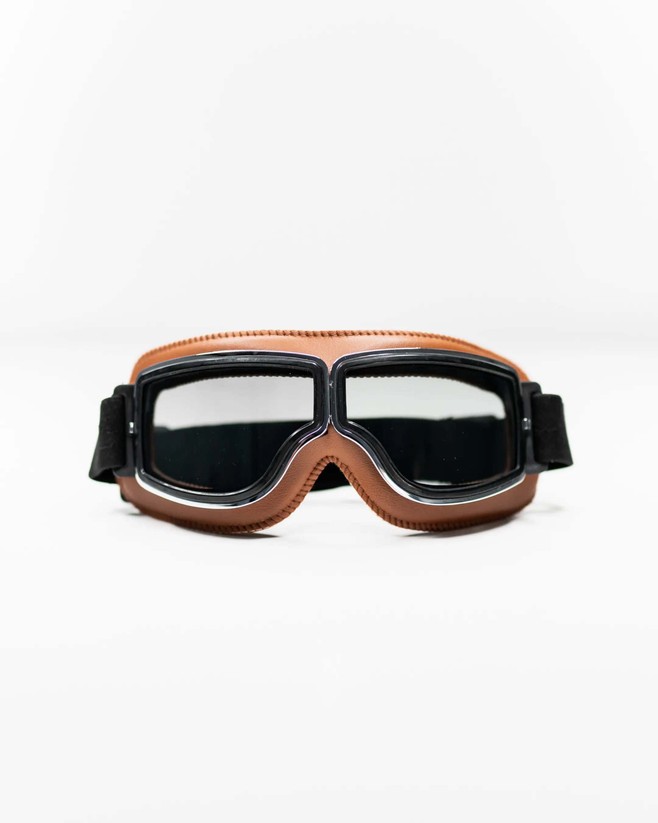 Tan Club Racer Goggles