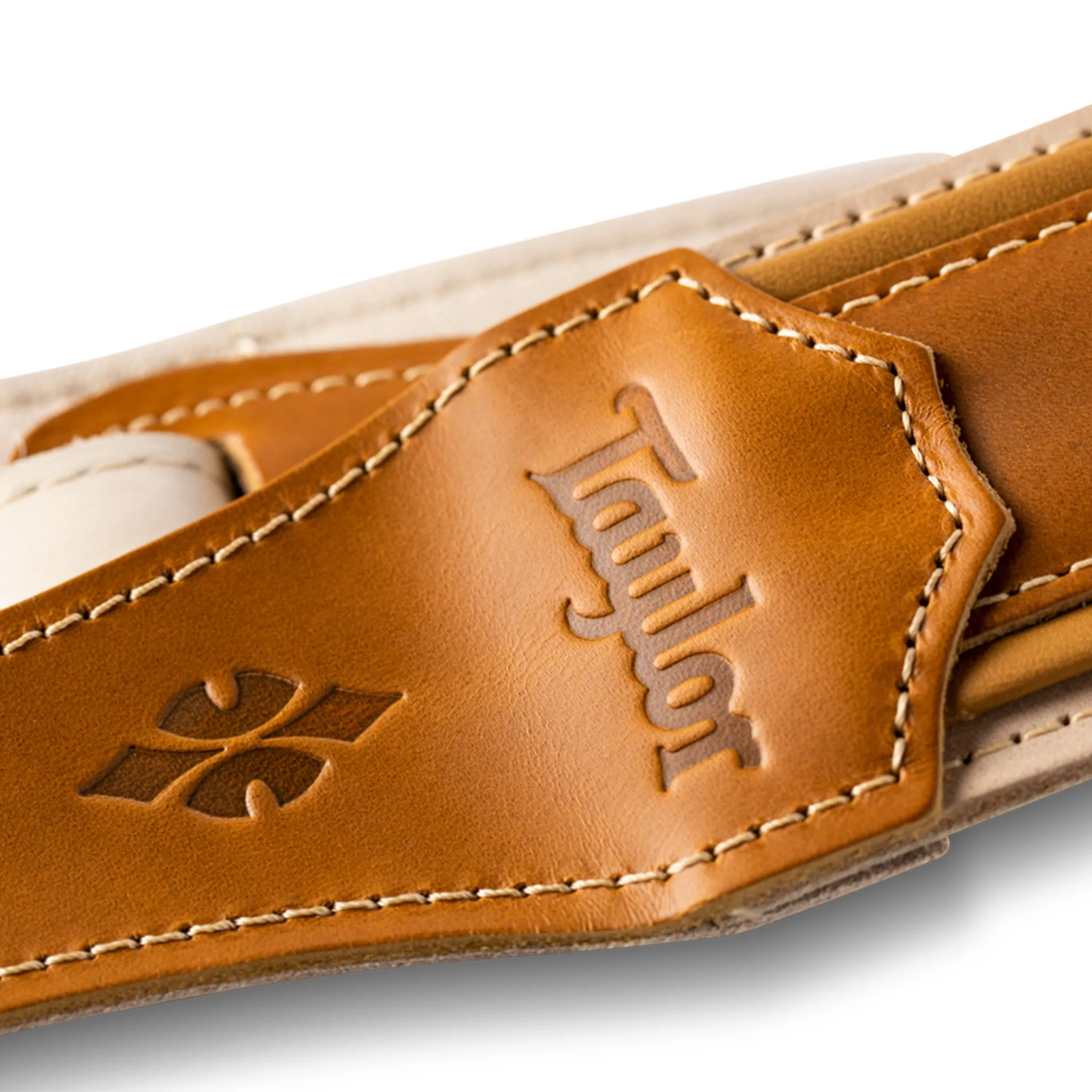 Taylor Reflections 2.5 Leather Guitar Strap, Palomino