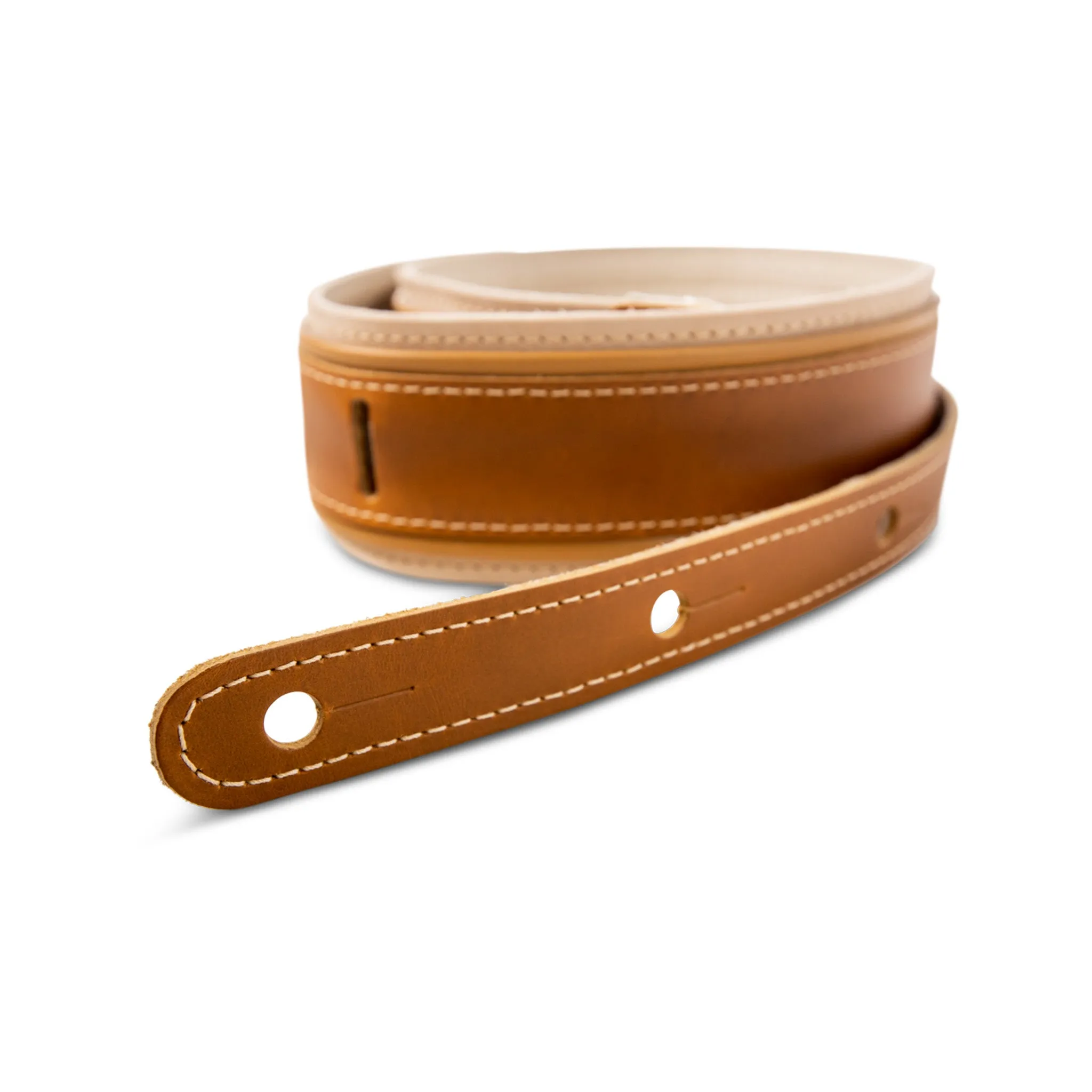 Taylor Reflections 2.5 Leather Guitar Strap, Palomino