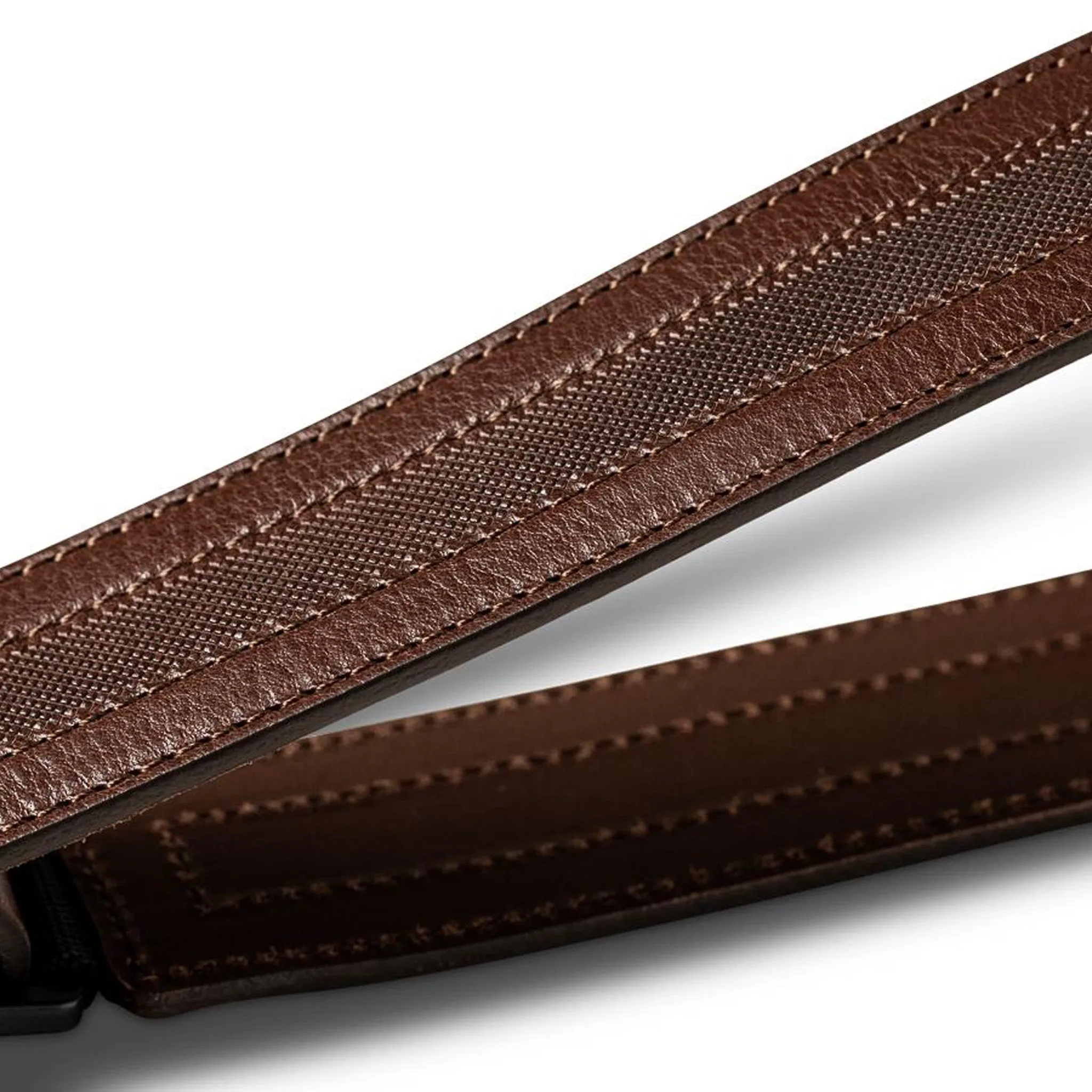 Taylor Slim 1.5" Leather Guitar Strap, Chocolate Brown