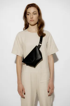 Tessa Swinkels | Fanny Pack | Zwart | Faux Leather