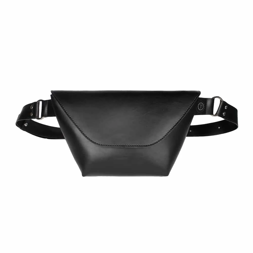 Tessa Swinkels | Fanny Pack | Zwart | Faux Leather
