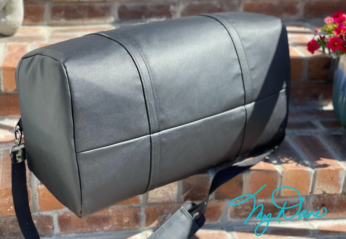 The Coalition Duffle Bag in Black Modern with Camo