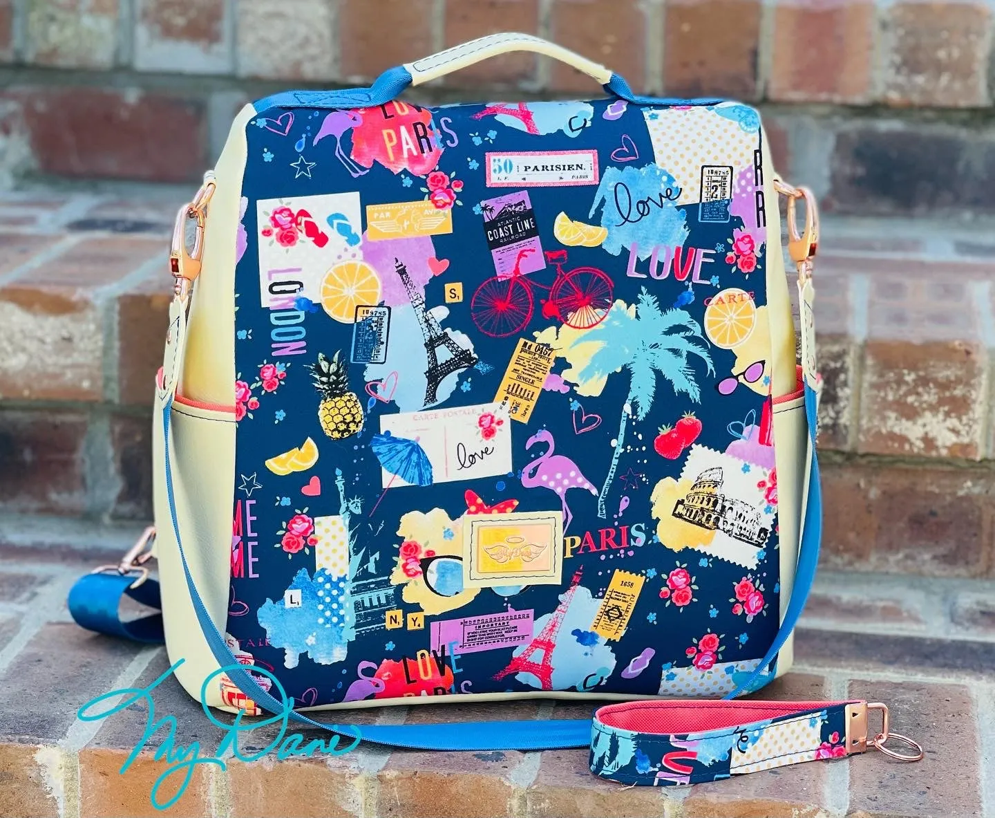 The Guardian Anti-Theft Backpack in Paris Travel