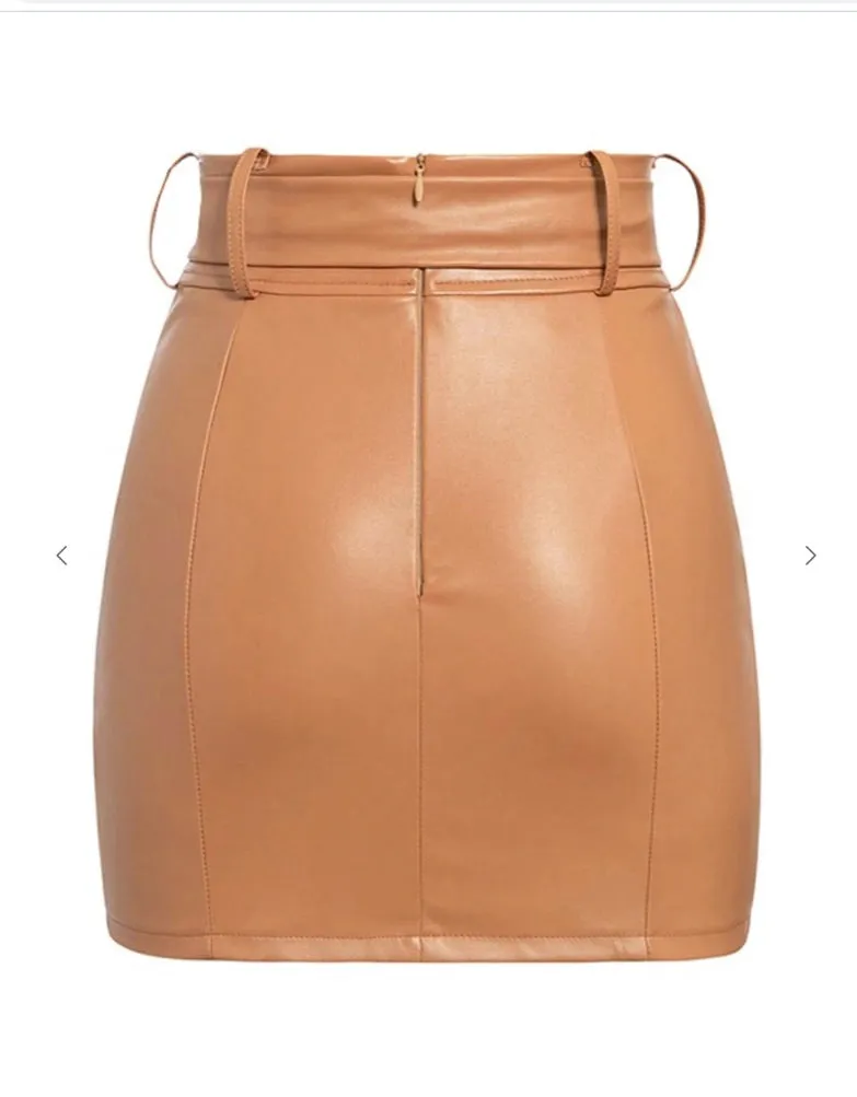 The Perfect Mini Skirt - Peanut Butter