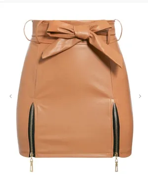 The Perfect Mini Skirt - Peanut Butter