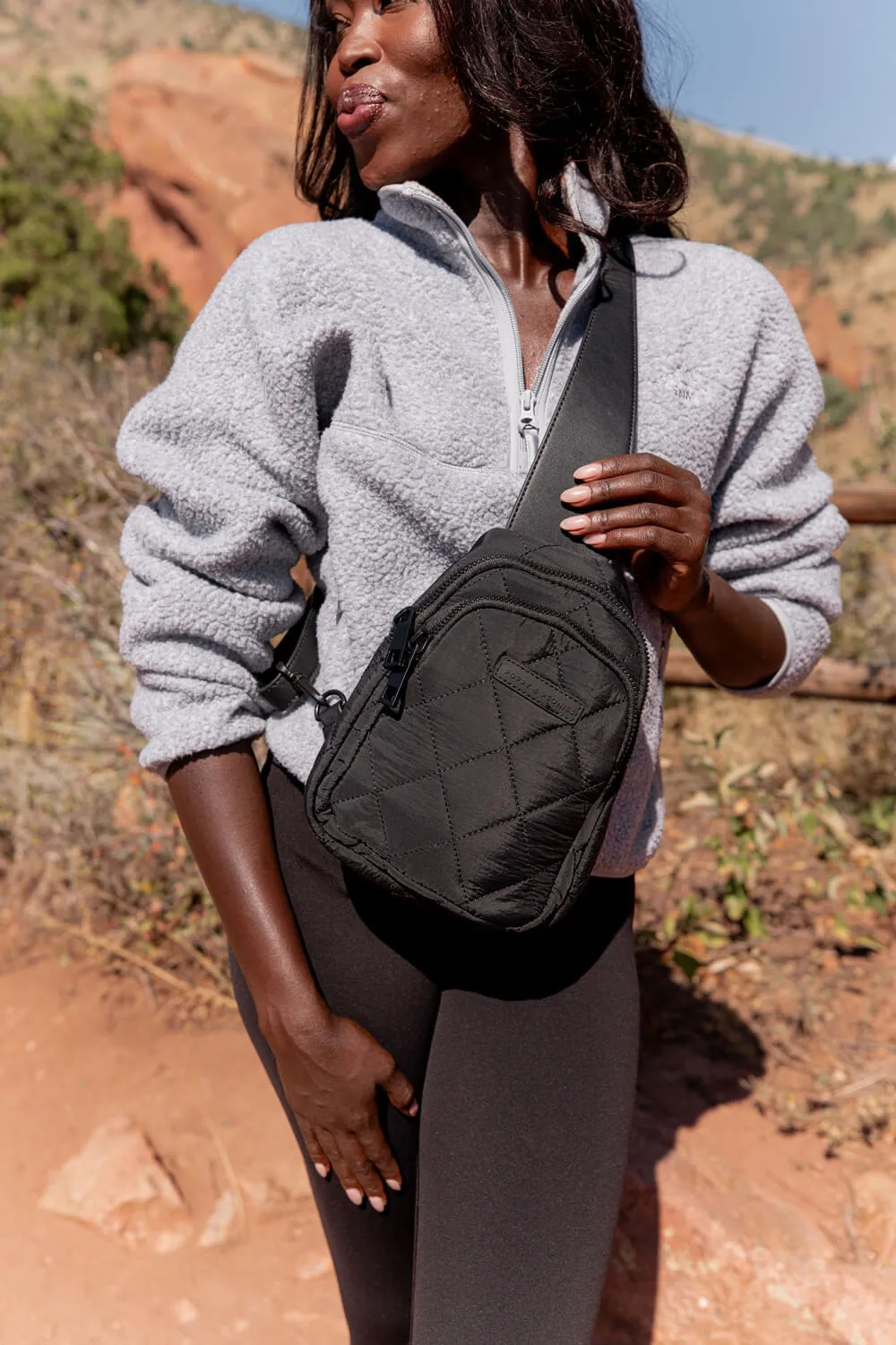 The Quilted Roamer Black