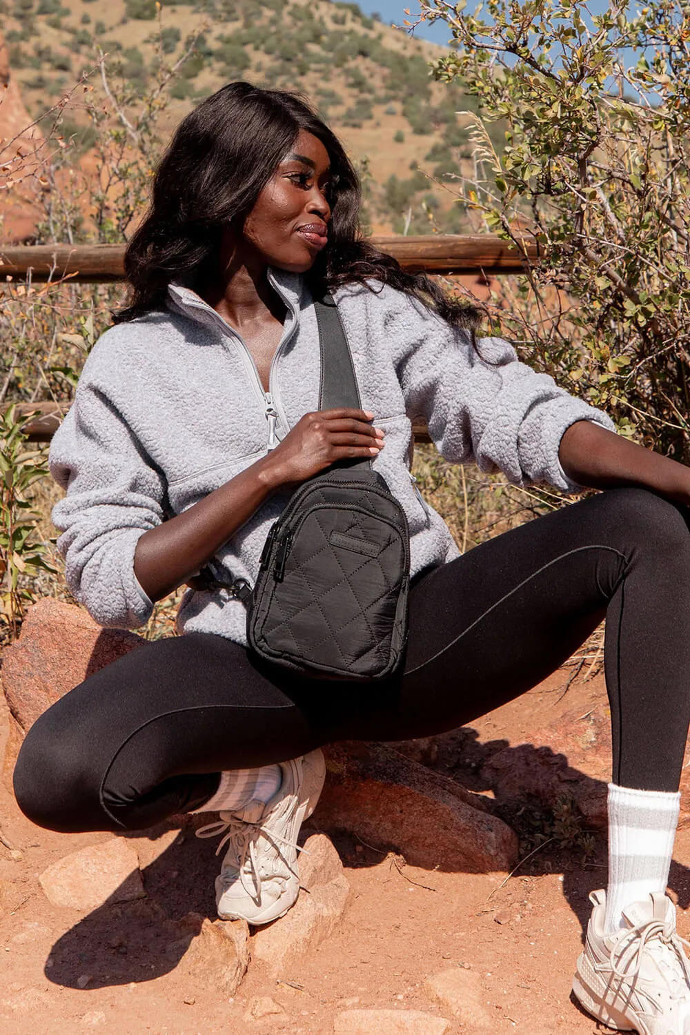 The Quilted Roamer Black