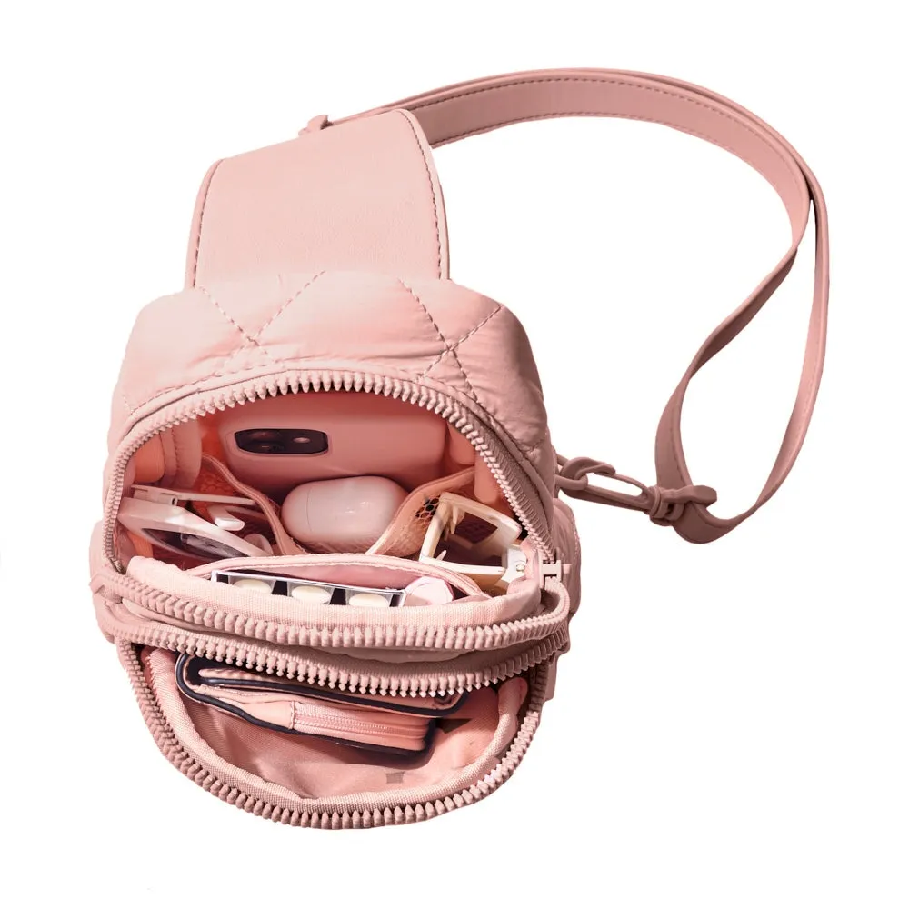 The Quilted Roamer blush