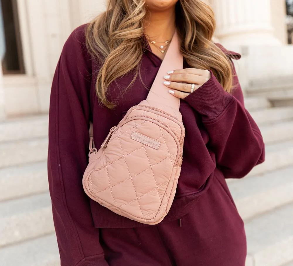 The Quilted Roamer blush