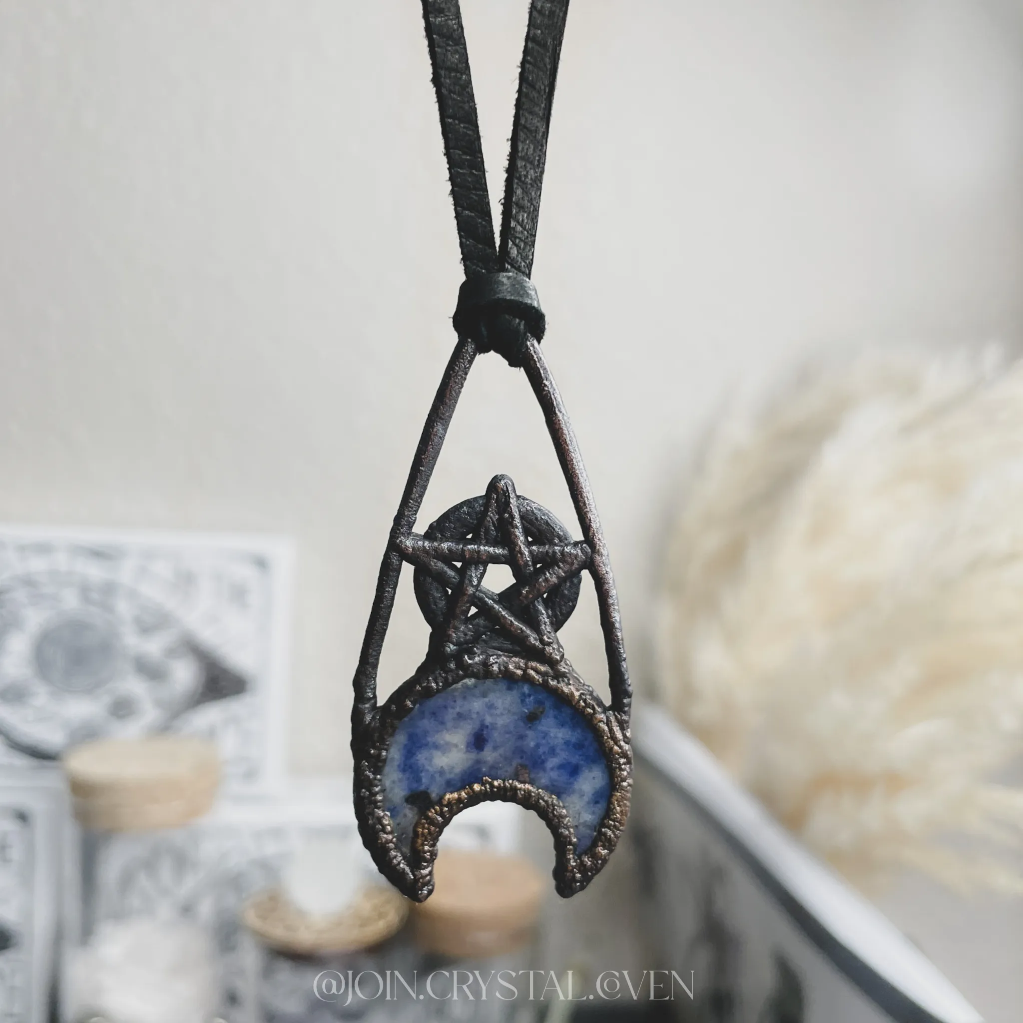 The Sodalite Pentacle Temple Talisman V
