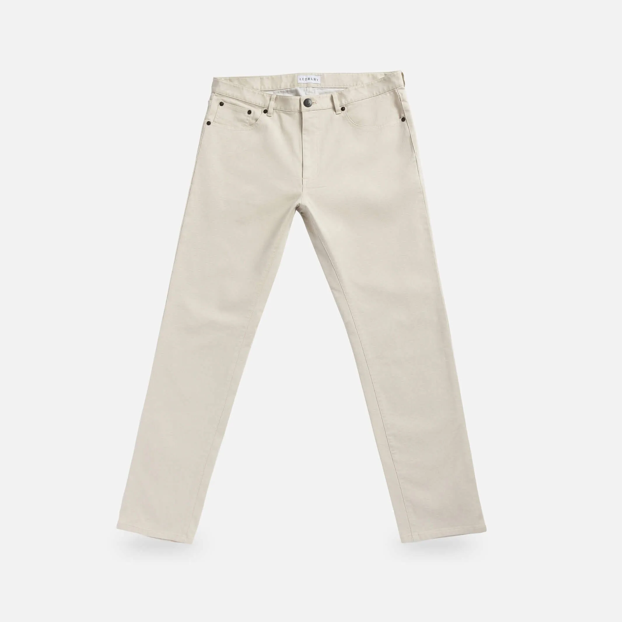The Tan Stretch Canvas Franklin 5 Pocket Custom Pant