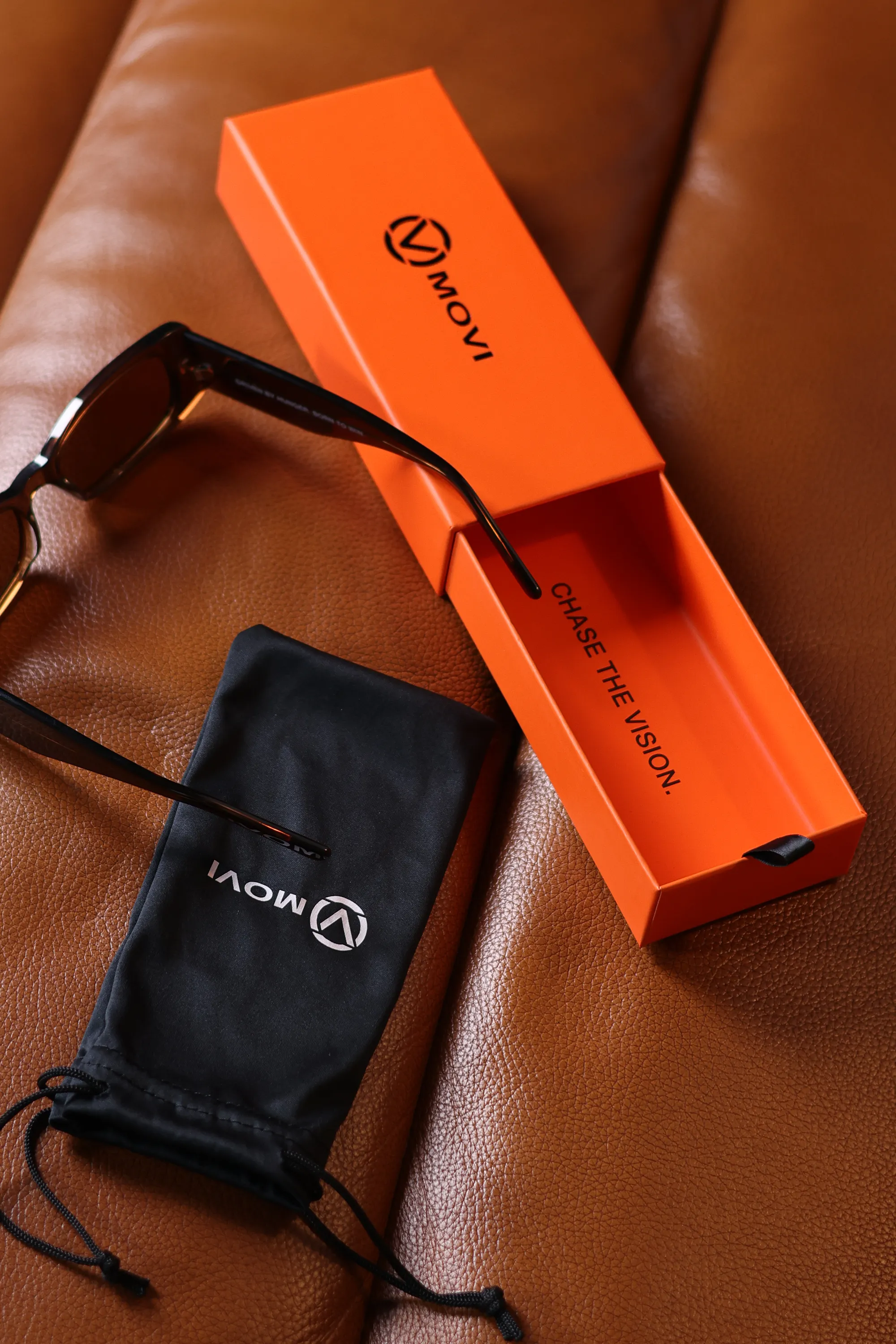 THE VISION SUNGLASSES - OBSIDIAN BLACK
