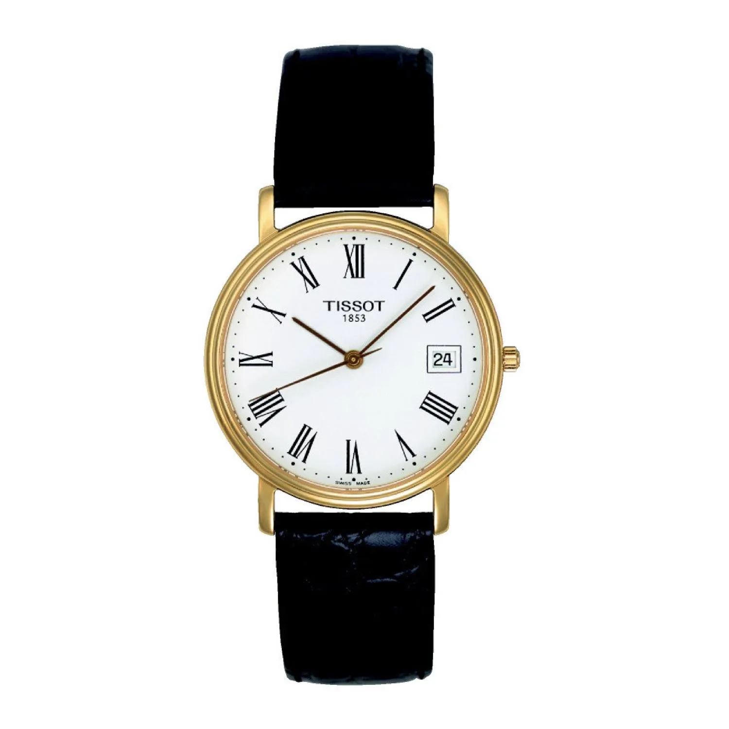 Tissot 18mm Desire Black Leather Band