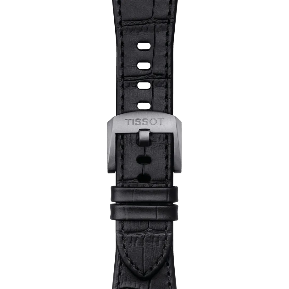 Tissot PRX Powermatic 80 Black Dial Black Leather T1374071605100