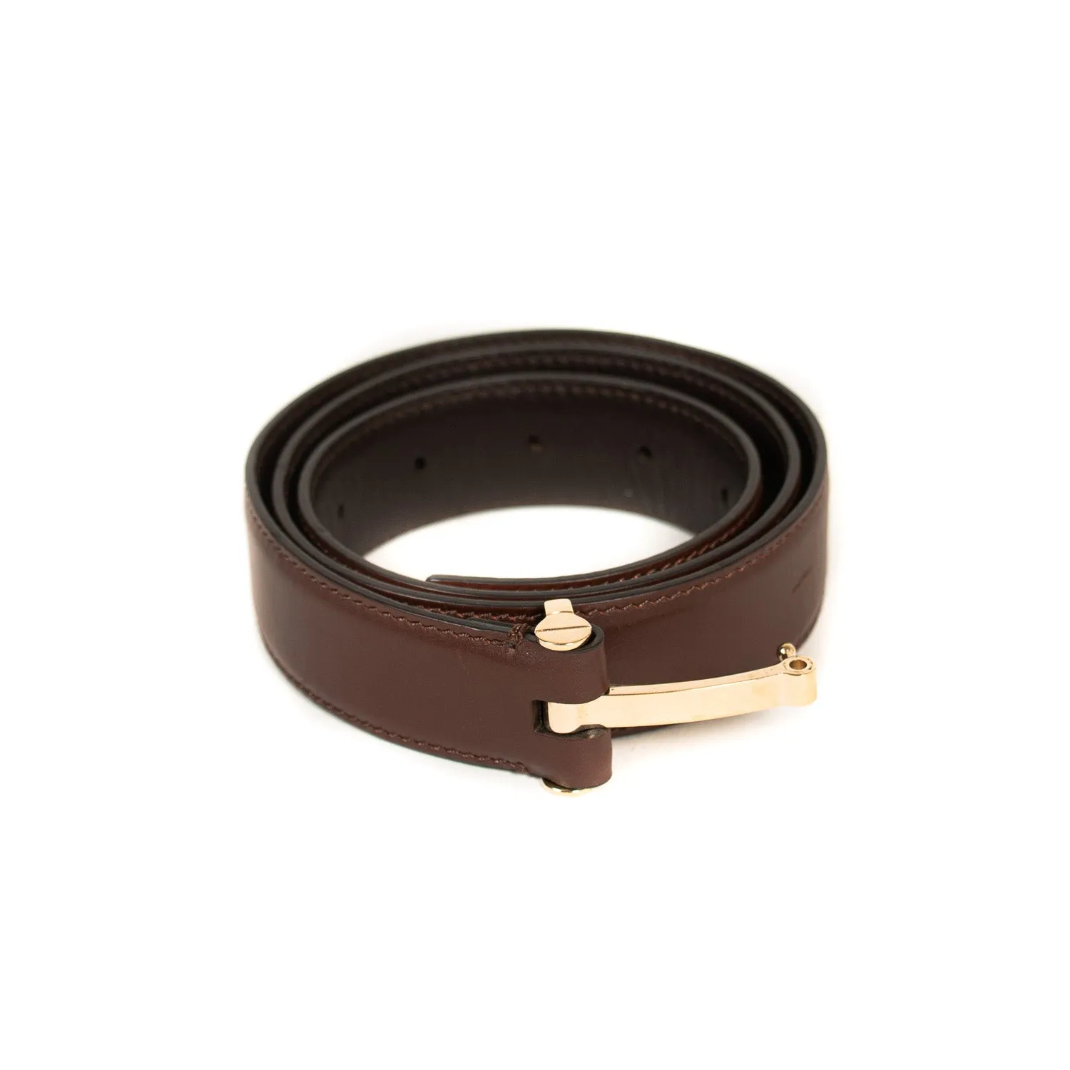 Tom Ford Logo Leather Belt