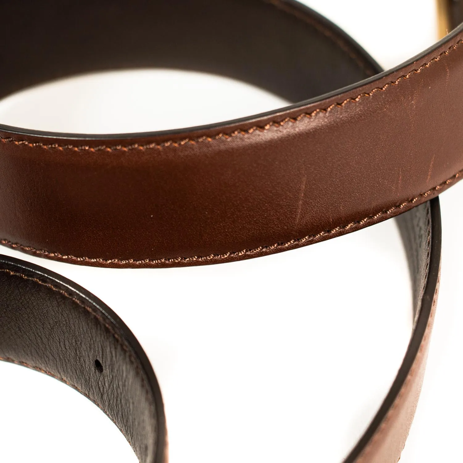 Tom Ford Logo Leather Belt