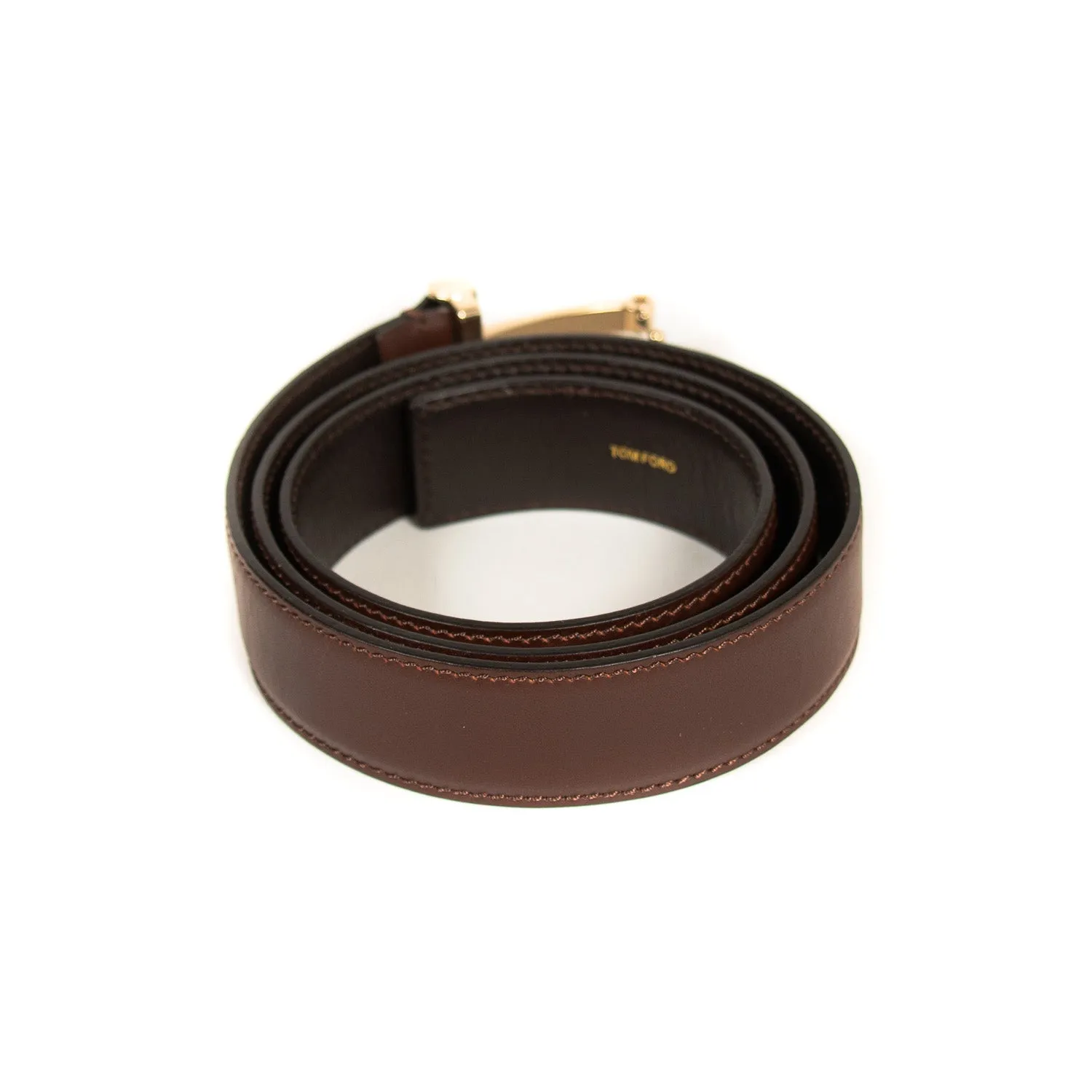 Tom Ford Logo Leather Belt