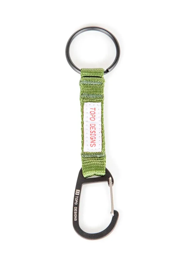Topo Designs Key Clip Olive