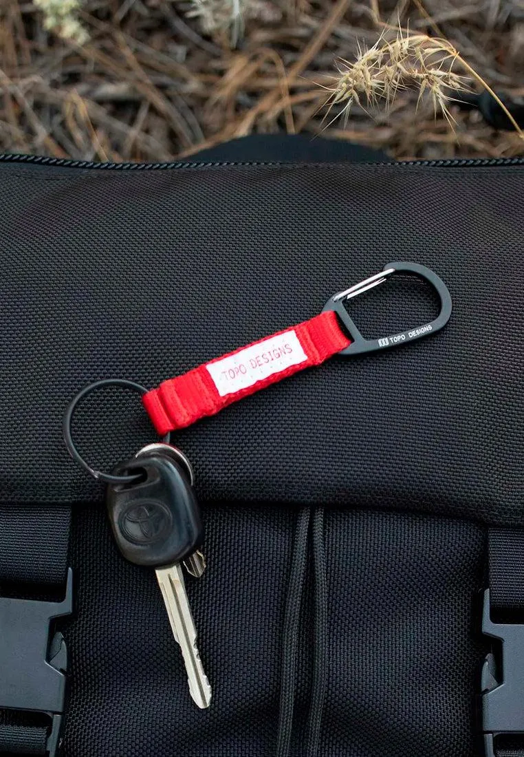 Topo Designs Key Clip Olive