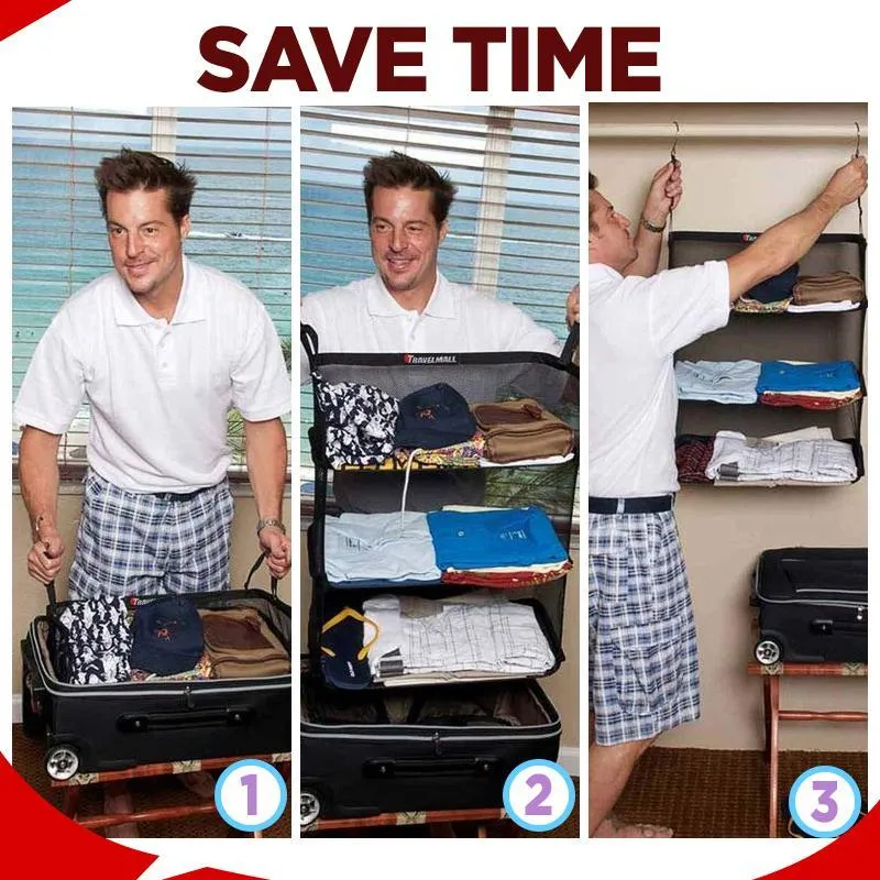 Travel Expandable Layered Bag