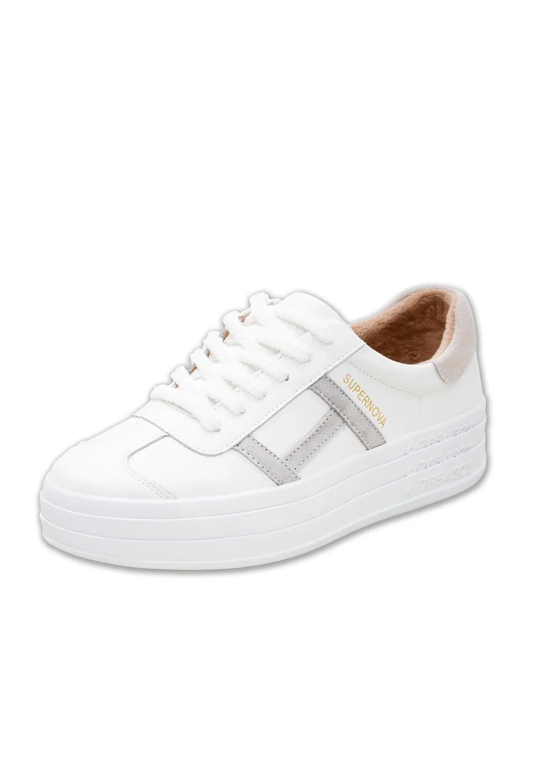 Triple Sole Gum H Trianer - Frosted White