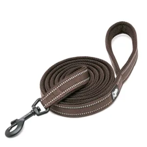 True Love Reflective Pet Leash 2m - Brown, S