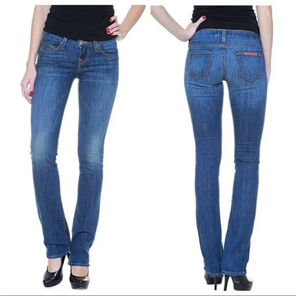 TRUE RELIGION Shannon Low Rise Skinny Jeans Sz 26