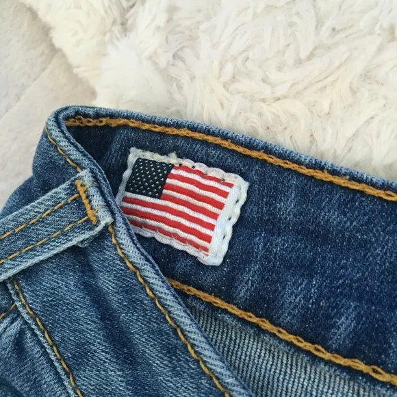 TRUE RELIGION Shannon Low Rise Skinny Jeans Sz 26