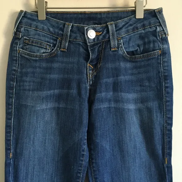 TRUE RELIGION Shannon Low Rise Skinny Jeans Sz 26